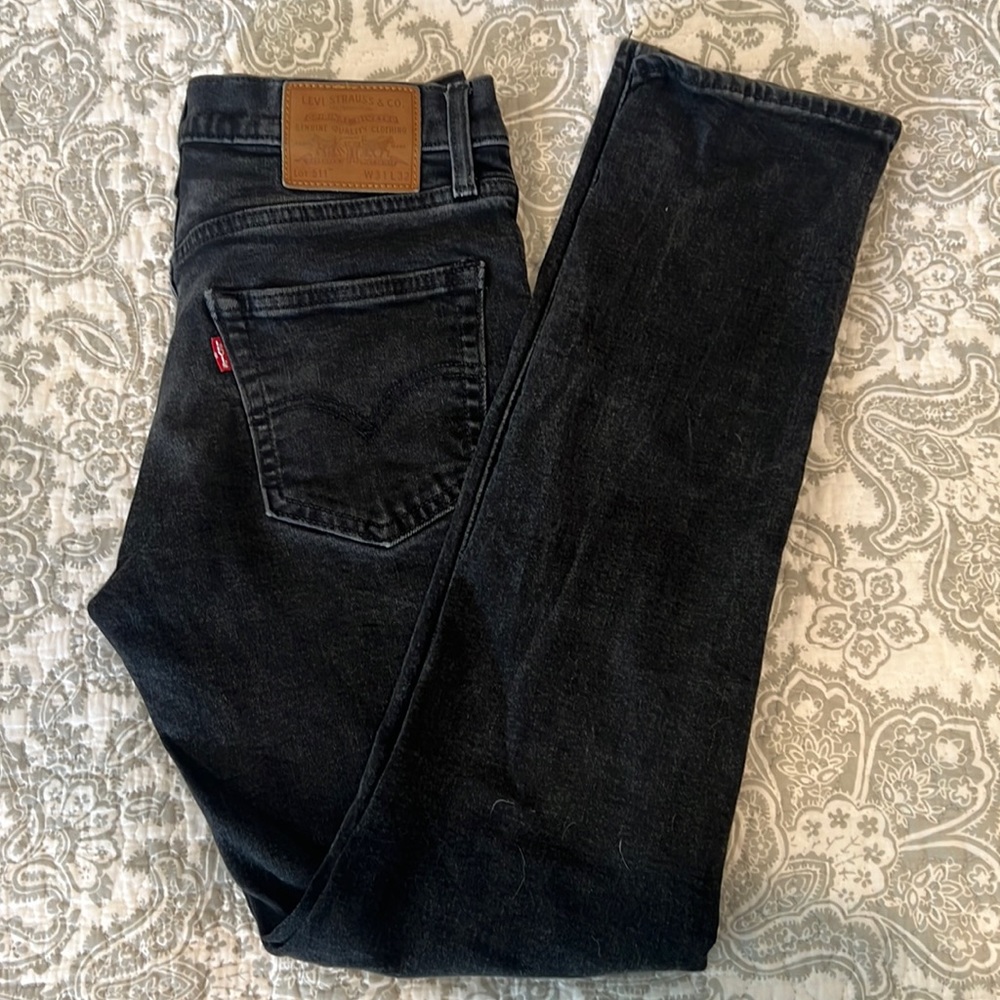 Levi’s 511 faded black color